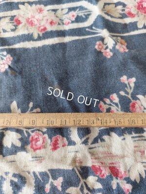 画像12: アンティークフレンチローズ柄ファブリック