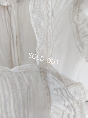 画像11: アンティークレース洗礼ベビードレス