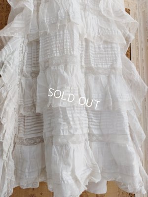 画像4: アンティークレース洗礼ベビードレス