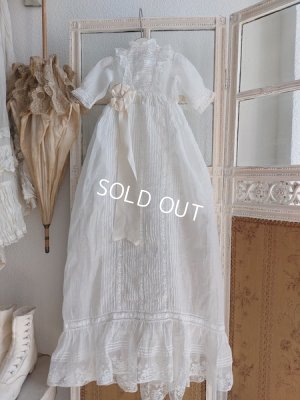 画像2: アンティーク洗礼式用ドレス