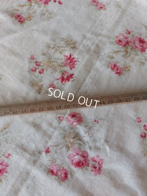 画像2: アンティークローズ柄フレンチカーテン(245×115)