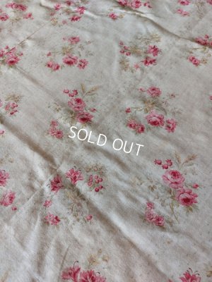 画像5: アンティークローズ柄フレンチカーテン(245×115)