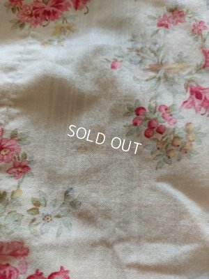 画像8: アンティークローズ柄フレンチカーテン(235×204)