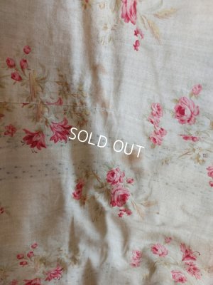 画像6: アンティークローズ柄フレンチカーテンC（260×111）