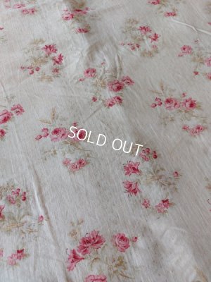 画像4: アンティークローズ柄フレンチカーテンC（260×111）