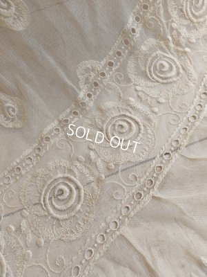 画像6: アンティークレースベッドスプレッド