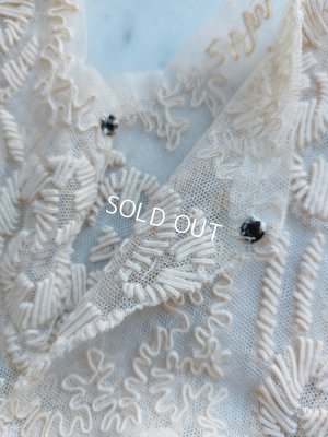 画像14: アンティークロココ装飾ベビードレス