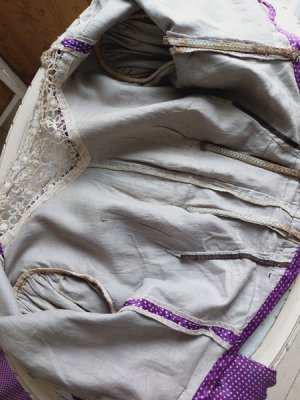 画像22: エドワ―ディアン期アンティークドレス