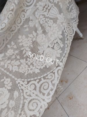 画像8: アンティークレースクロス