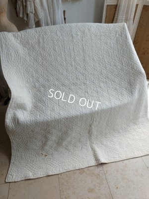 画像9: アンティークローズ柄フレンチキルト