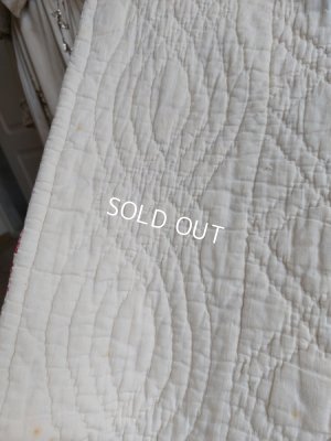 画像14: アンティークローズ柄フレンチキルト