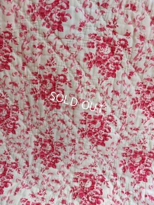 画像6: アンティークローズ柄フレンチキルト