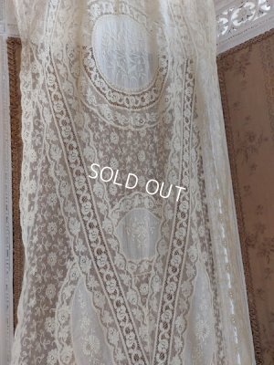 画像6: アンティークノルマンディレースカーテン