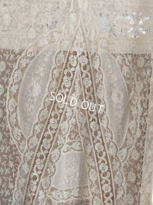 画像8: アンティークノルマンディレースカーテン