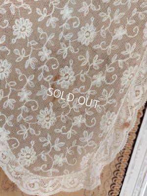 画像12: アンティークノルマンディレースカーテン