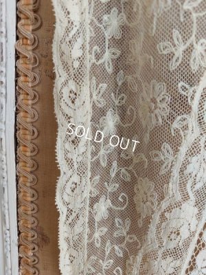 画像16: アンティークノルマンディレースカーテン