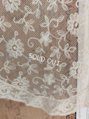 画像25: アンティークノルマンディレースカーテン