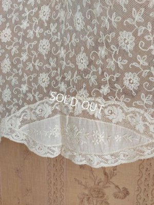 画像27: アンティークノルマンディレースカーテン