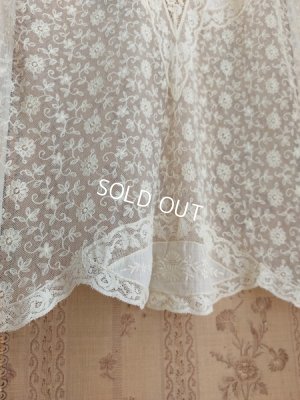 画像28: アンティークノルマンディレースカーテン