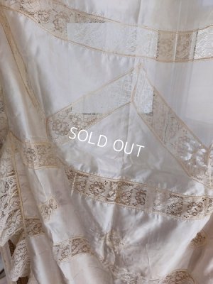 画像9: アンティークレース装飾シルクケース