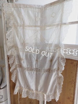 画像12: アンティークレース装飾シルクケース