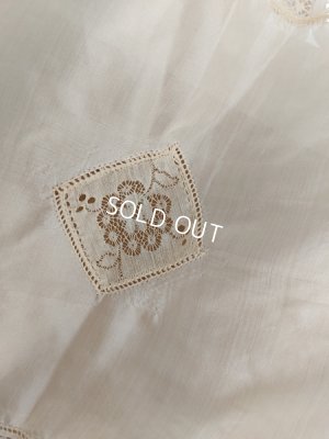 画像6: アンティークレース装飾シルクケース