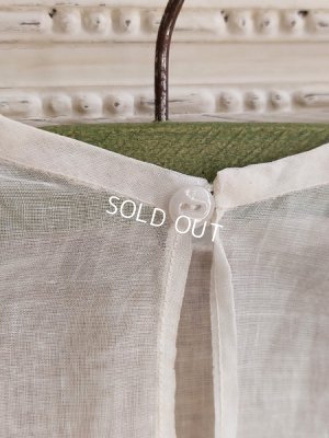 画像5: アンティークすずらん刺繍ベビードレス