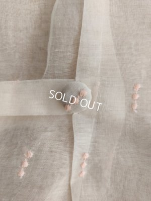 画像4: アンティークすずらん刺繍ベビードレス