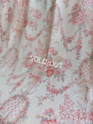 画像7: アンティーク花かご柄カーテン