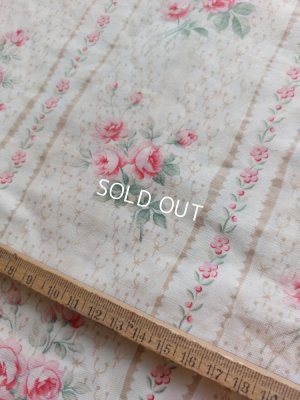 画像17: アンティークフレンチ花柄ファブリックはぎれセット