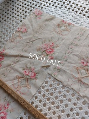 画像8: アンティークフレンチ花柄ファブリックはぎれセット