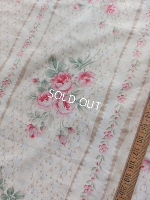 画像18: アンティークフレンチ花柄ファブリックはぎれセット