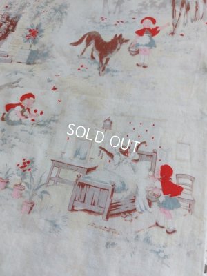 antiquelittleredridinghoodfabric