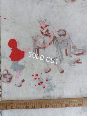 画像3: アンティーク赤ずきんちゃんクッションカバー