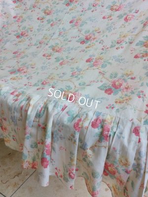 画像3: アンティーク花柄カーテン