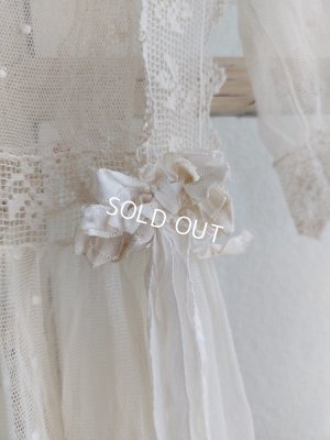 画像7: アンティーク洗礼式用レースベビードレス
