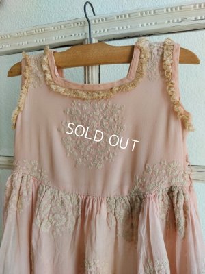 画像2: アンティーク刺繍チャイルドドレス