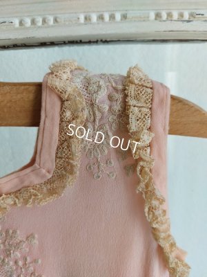 画像10: アンティーク刺繍チャイルドドレス