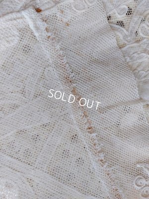 画像16: アンティークレースカーテン