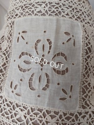 画像9: アンティークエンジェルフィレレースクロス