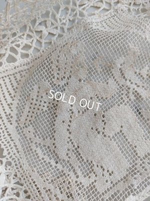 画像11: アンティークエンジェルフィレレースクロス