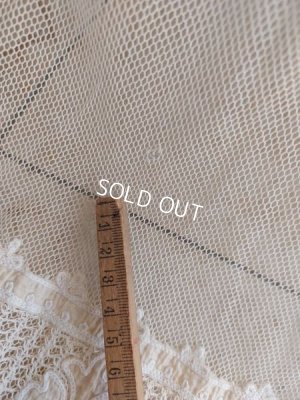 画像17: アンティークレーステーブルクロス