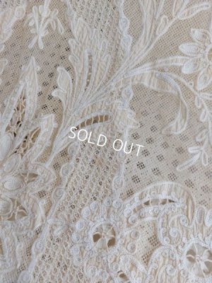 画像11: アンティークレーステーブルクロス