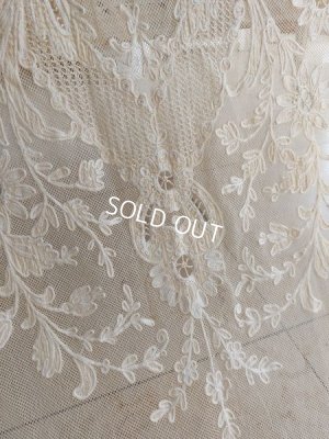 画像5: アンティークレーステーブルクロス