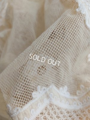 画像15: アンティークレーステーブルクロス