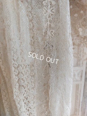 画像9: アンティーク総レースドレス