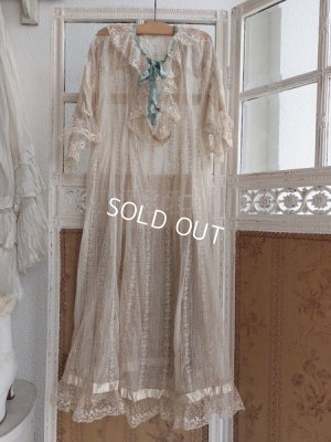 画像15: アンティーク総レースドレス