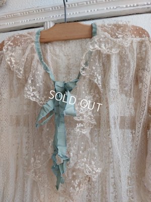画像2: アンティーク総レースドレス