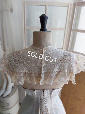 画像7: アンティークレース付け襟