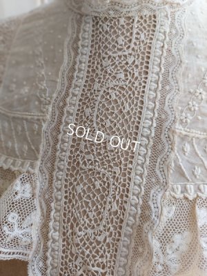 画像8: アンティークレース付け襟